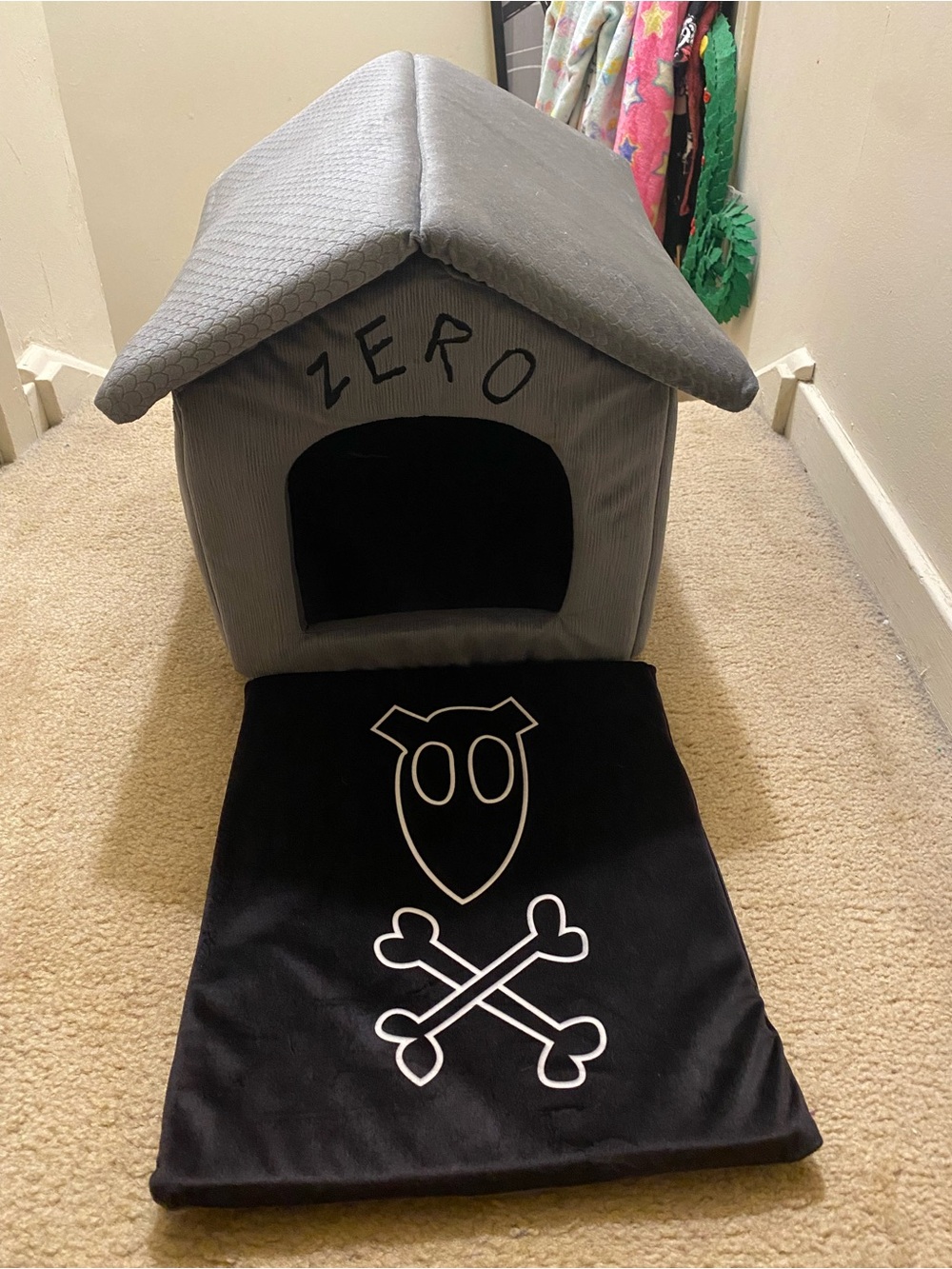 Disney Nightmare Before Christmas Zero Dog House Bed